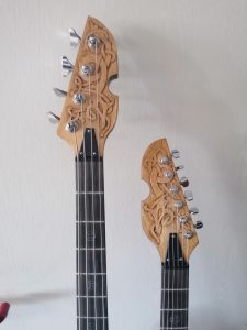 Double Neck Gitarre+Bass - Floki Griffinson
