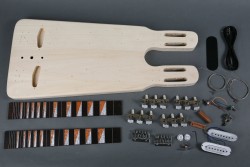 Slide-Gitarren Double Neck Bausatz / Lab Steel Guitar DIY Kit