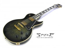 E-Gitarre LP-Style SPEAR RD 250 Black Burst