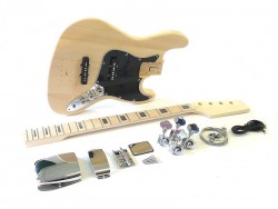 E-Bass Bausatz/Guitar Kit I Deluxe Esche Body