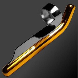 Jetslide 09 Messing/Brass mit Glasberzug 63mm Ringgre