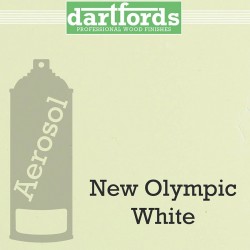 Nitrocellulose Lack Spray / Aerosol New Olympic White 400ml