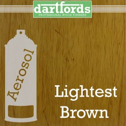 Nitrocellulose Lack Spray / Aerosol Lightest Brown 400ml