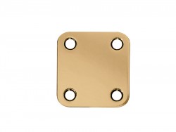 Halsplatte / Neckplate gold 46,6 x 50,0mm