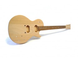 E-Gitarren-Bausatz Guitar Kit LP Junior-Style HH Mahagoni