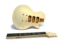 E-Gitarren-Bausatz Guitar Kit MLP Hybrid 3 x Humbucker, Mahagoni