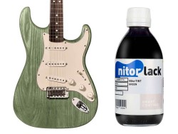 Gitarren Beize / Woodstain Green / Grün 250 ml Flasche