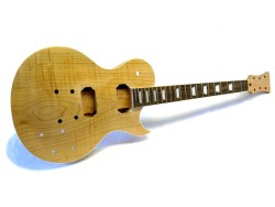 E-Gitarren-Bausatz MLP Solid Top Standard Mahagoni ohne Hardware
