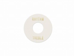 LP-Style  Rhythm/Treble Plate, wei