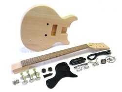 E-Gitarren-Bausatz Guitar Kit LP Junior-Style Double Cutaway