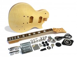 E-Gitarren-Bausatz MLP Standard Mahagoni, geschraubter Hals