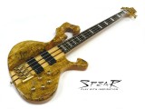 E-Bass SPEAR S-1 SP Spalted Maple Top