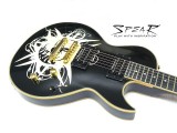 E-Gitarre Spear Monkey Signature SHL 1 Black 2H