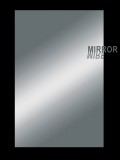 Pickguard Rohmaterial 2-lagig  45 x 29 cm Spiegel-chrom