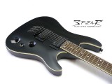 E-Gitarre Spear T-200 Gothic Black