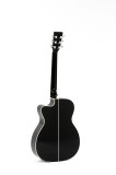 Western-Gitarre Sigma 000MC-1E-BK
