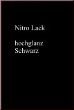 Nitrocellulose / Nitro Lack Spray 500ml Black / Schwarz