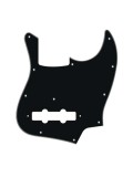 Bass Pickguard Standard 10-Loch 4-lagig black