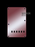 Tremolo-Abdeckung / Back Plate I 2-lagig Mirror Red / Spiegel Rot