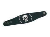 Armband / wrist strap - White Skull  -