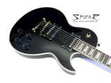 E-Gitarre Spear RD-200 Black Slim Body