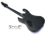 7-Saiter E-Gitarre Spear Gladius SS 7 Snake Skin