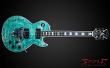 E-Gitarre SPEAR 10TH Anniversary Limited Edition Emerald Blue