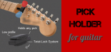 Wedgie Guitar Plektrumhalter / Pick Holder für Gitarre