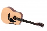 12-saitige Western-Gitarre Sigma DM12 E