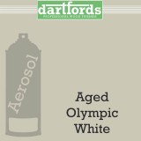 Nitrocellulose Lack Spray / Aerosol Aged Olympic White 400ml