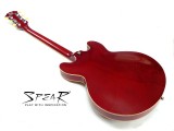 E-Gitarre Spear RD-BLUES transparent rot, Vorführmodel