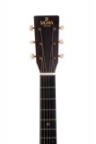 Western-Gitarre Sigma S 000M-15 E, Vollmassiv mit Pickup, incl. Soft Koffer