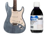 Gitarren Beize / Woodstain Blue / Blau 250 ml Flasche