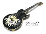 E-Gitarre Spear Monkey Signature SHL 1 Black 1H , Vorführmodel