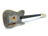 E-Gitarren-Bausatz/Guitar Kit MLT Alu Top / Rosewood
