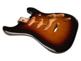 Fender Korpus/Body Stratocaster, Erle, 3-tone sunburst