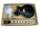 E-Gitarren-Bausatz MLP custom-Style Mahagoni schwarz lackiert