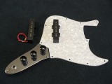 Pickguard Bass 3-lagig + Pickups und Controlplate komplett verdrahtet