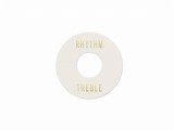 LP-Style  Rhythm/Treble Plate, weiß