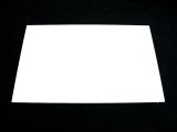Pickguard Rohmaterial 3-lagig  45 x 29 cm weiß